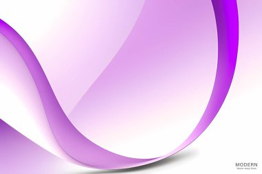 Vektör dalga arka planı. Modern soyut illüstrasyonlu arkaplan