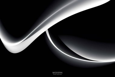 siyah beyaz soyut arkaplan vektör illüstrasyon tasarımı güzel zarif grafik sanat tasarımı