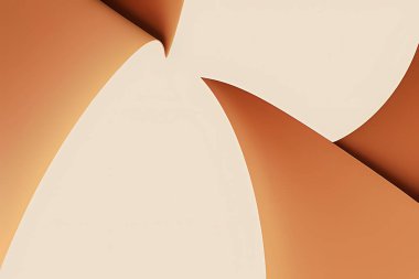 Kağıt ve şekillerle soyut arkaplan