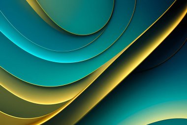 Renkli çizgileri olan soyut gradyan arkaplan, metin için alanı olan grafik tasarımı. 3d illüstrasyon