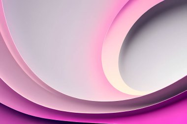 Renkli dalgalarla soyut bir arkaplan. 3d illüstrasyon