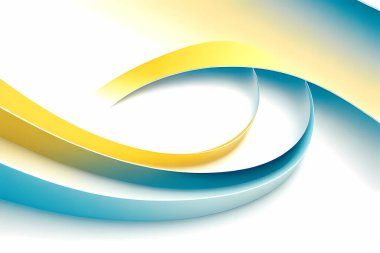 vektör mavi ve sarı çizgiler soyut arkaplan