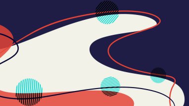 vektör renkli sıvı soyut arkaplan sıvı şekilleri ve sıvı tasarımı