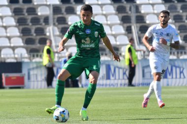 Kovalivka, Ukrayna - 16 Ağustos 2025. Ukrayna Premier Ligi FC Kolos Kovalivka ile FC Karpaty Lviv arasında 16 Ağustos 2025 tarihinde Kovalivka, Kyiv Oblastı, Ukrayna.