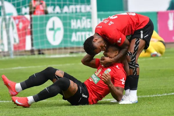 Lviv, Ukrayna 24 Ağustos 2025. Diego Palacios Ukrayna Kupası maçında Ukrayna Stadyumu 'nda FC Penuel Kryvyi Rig ile FC Karpaty Lviv arasında görüldü.