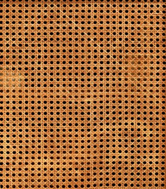 Arka plan olarak turuncu fare ağı. Delikli fare ağlarının dokusu