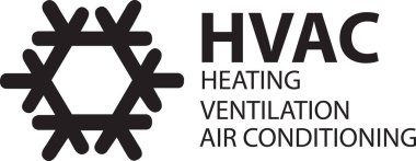 Klima vektör simgesi, Hvac Isıtma, Havalandırma