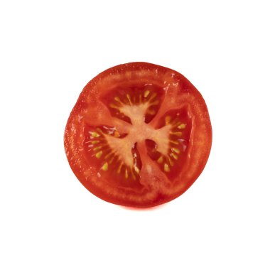 Domates beyaz arka planda izole edilmiş. Kırpma yolu ile. Tam alan derinliği. Yüksek kalite fotoğraf