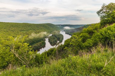Ulusal Doğal Park Dinyester Kanyonu, Ukrayna Letjache Yüksek Kaliteli Fotoğraf