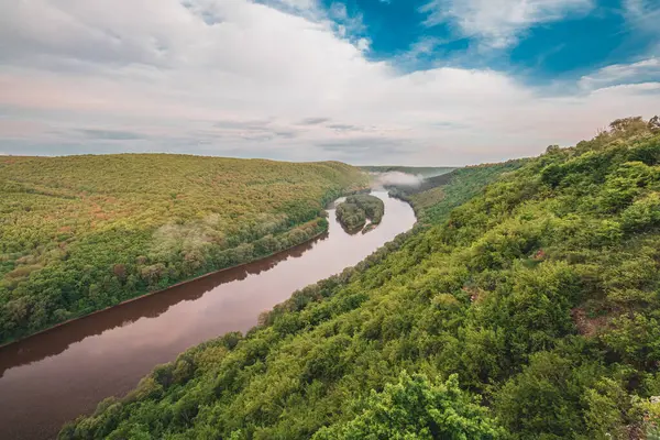 Ulusal Doğal Park Dinyester Kanyonu, Ukrayna Letjache Yüksek Kaliteli Fotoğraf