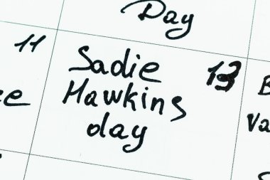 Sadie Hawkins Günü Fotoğraf kalitesi yüksek