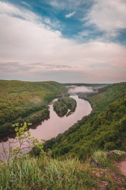 Ulusal Doğal Park Dinyester Kanyonu, Ukrayna Letjache Yüksek Kaliteli Fotoğraf