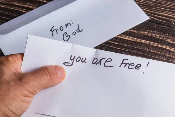 Stock image Spiritual message in the mail Photo High quality photo