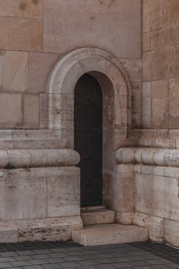 Sabah Roma Katolik Kilisesi ve Balıkçı Kalesi. Budapeşte Lisesi Kaliteli Fotoğraf