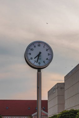 Barok kenti Varazdin Meydanı manzaralı, kuzey Hırvatistan Varazdin Hırvatistan Yüksek kaliteli fotoğraf