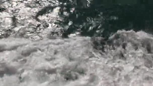 Kargo Gemisi Tekne Feribot Patagonya Ulaştırma Araçları Şaşırtıcı Doğa — Stok video