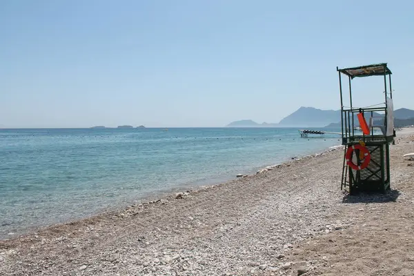 Denizden bir manzara.