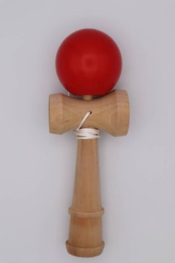 Japon kendama 'nın yakın çekimi