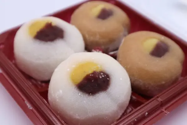 Japon tatlılarına yakın çekim