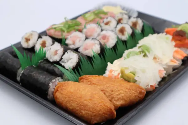 Japon suşisine yakın çekim