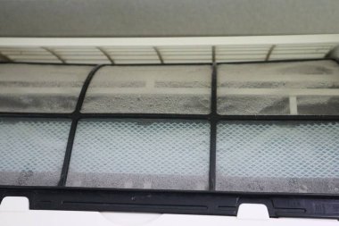 Kirli klimanın iç kısımlarını kapatın.