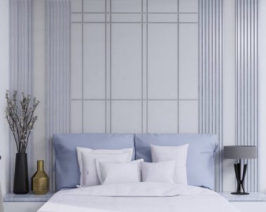 Yatak odası, gardırop, mermer zemin, duvar, pervaz, yatak odası, kanepe, beyaz tasarım, ahşap tasarım, lüks yatak odası, kraliçe yatak boyutu, duvar paneli, masa lambası, yastıklar, rahat tasarım, pencere, iç tasarım, minimal iç tasarım,