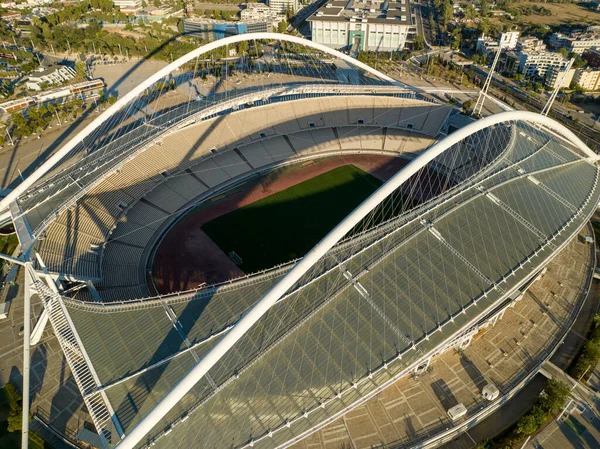 Oaka Complexo Olímpico Esporte Atenas Visto Por Muitos Como Uma — Fotografia de Stock