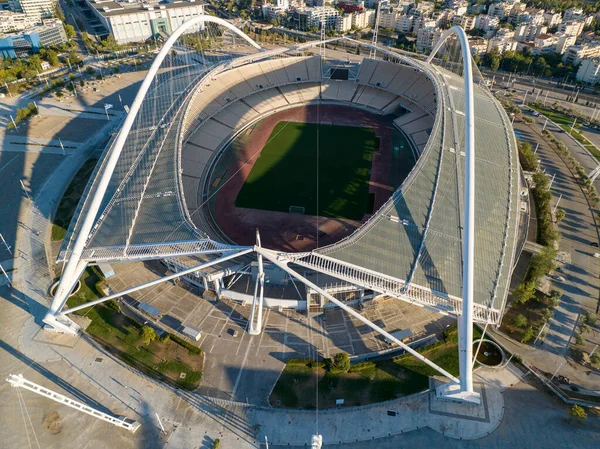 Oaka Complejo Deportivo Olímpico Atenas Visto Por Muchos Como Una — Foto de Stock