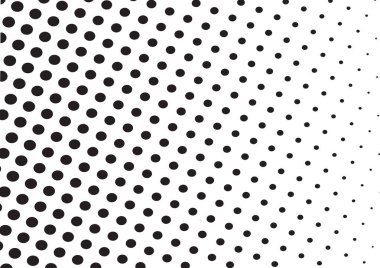 Poster minimalist vintage tarzı için modern nokta vektör arka planına sahip yarım ton dokusu