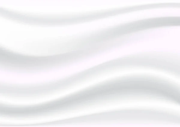 Lisse Élégante Soie Grise Tissu Luxe Satin Peut Utiliser Comme — Image vectorielle