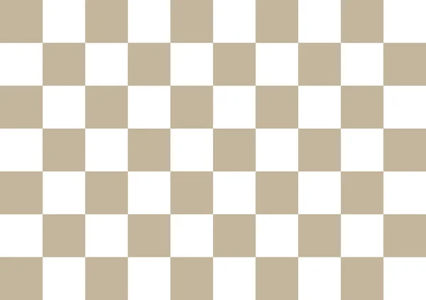 Καφέ Checkerboard Φόντο Για Σύγχρονη Έννοια Σχεδιασμού Χρήση Τέχνης — Διανυσματικό Αρχείο