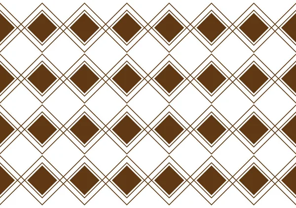 几何矢量图案重复菱形 正方形 细直线和矩形 织物壁纸的清洁设计 — 图库矢量图片
