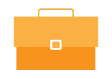 Şeffaf bir arkaplanda evrak çantası vektör çizimi. Birinci kalite semboller. kavram ve grafik tasarımı için vektör çizgisi simgesi.