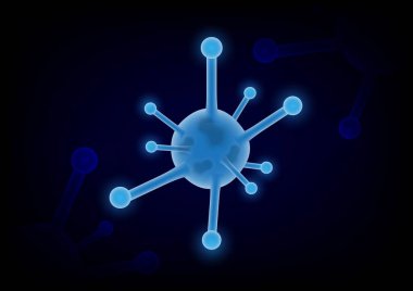 hücre arkaplan tasarımı, corona virüsü