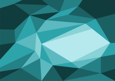 Vektör illüstrasyon iş şablonu tasarım kare yeşil mozaik arkaplan