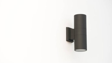 Modern tarz siyah duvar lambası..