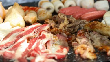 Gıda, sebze, tazelik, öğle yemeği, et, uzmanlık, gelenek, ABD, varyasyon, dikey, sos, deniz ürünleri, yatay, biftek, gurme, yemek, akşam yemeği, brokoli, malzeme, ev yapımı, ızgara