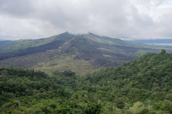 Vacker Utsikt Över Vulkanen Batur Bali Indonesien Resebegrepp — Stockfoto