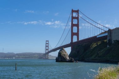 Golden Gate Köprüsü, San Francisco, California, ABD. 