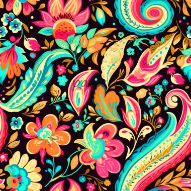 vektörsüz çiçek dokusu.