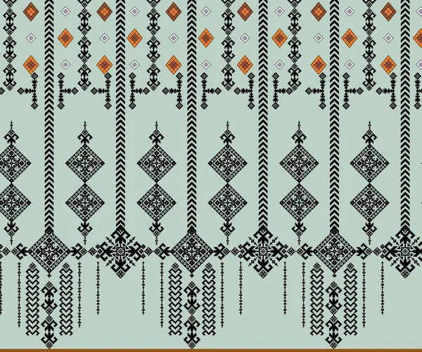 Vektor Nahtlose Muster Mit Ethnischen Stammesornament — Stockfoto
