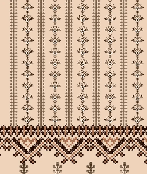 Patrón Tribal Sin Costuras Con Ornamento Tribal — Foto de Stock