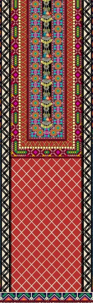 漂亮多彩的地毯设计 地毯纹理背景无缝图案 — 图库照片