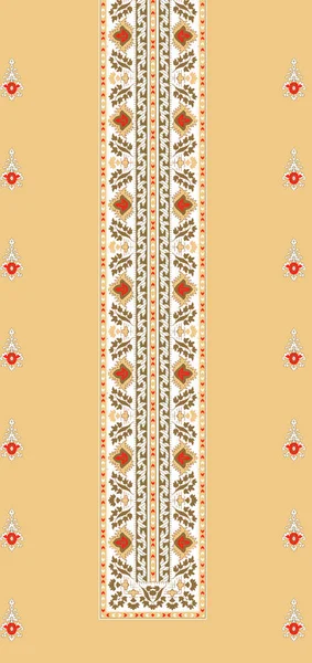 Seamless Pattern Indian Ornament Ethnic Style — Stock Photo, Image