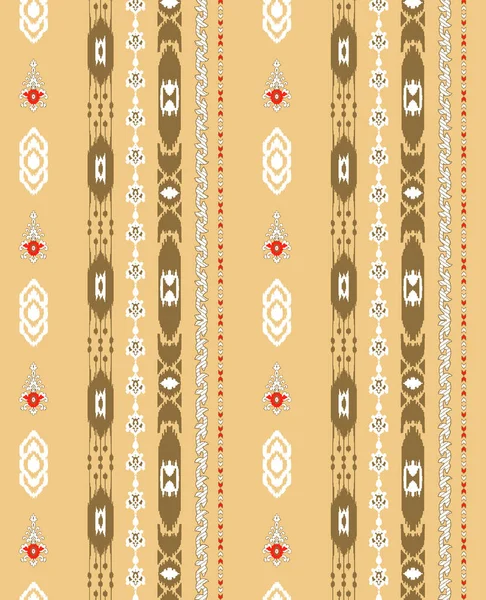 Vector Seamless Pattern Tribal Ethnic Geometric Ornament — Stock Photo, Image