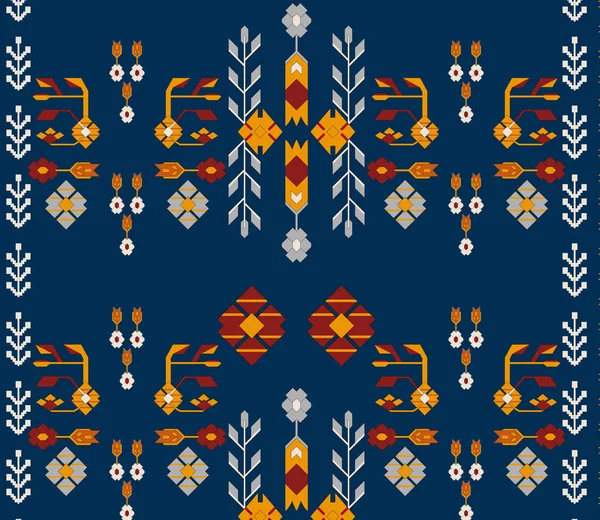 Ukrajinské Národní Ornament Bezešvé Vzor — Stock fotografie