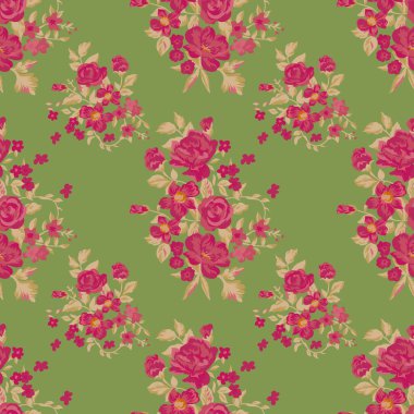 vector seamless floral pattern for design