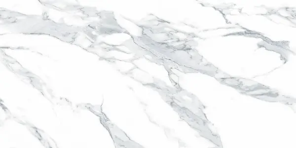 Arkaplan veya tasarım sanatı için doğal desenli beyaz mermer dokusu.
