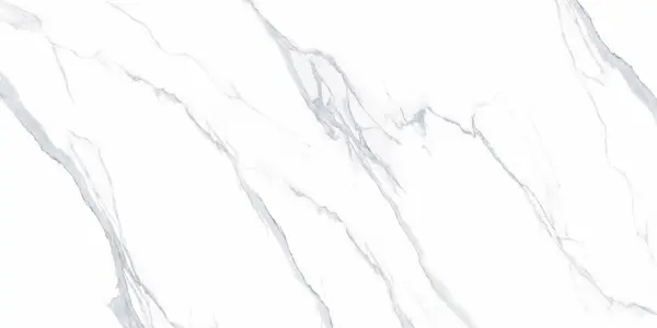 Arkaplan veya tasarım sanatı için doğal desenli beyaz mermer dokusu.