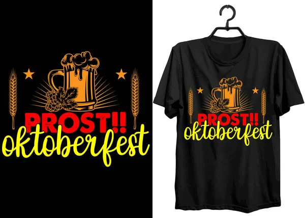 Shirt Oktoberfest Svg Design Divertente Regalo Oktoberfest Shirt Design Gli — Vettoriale Stock
